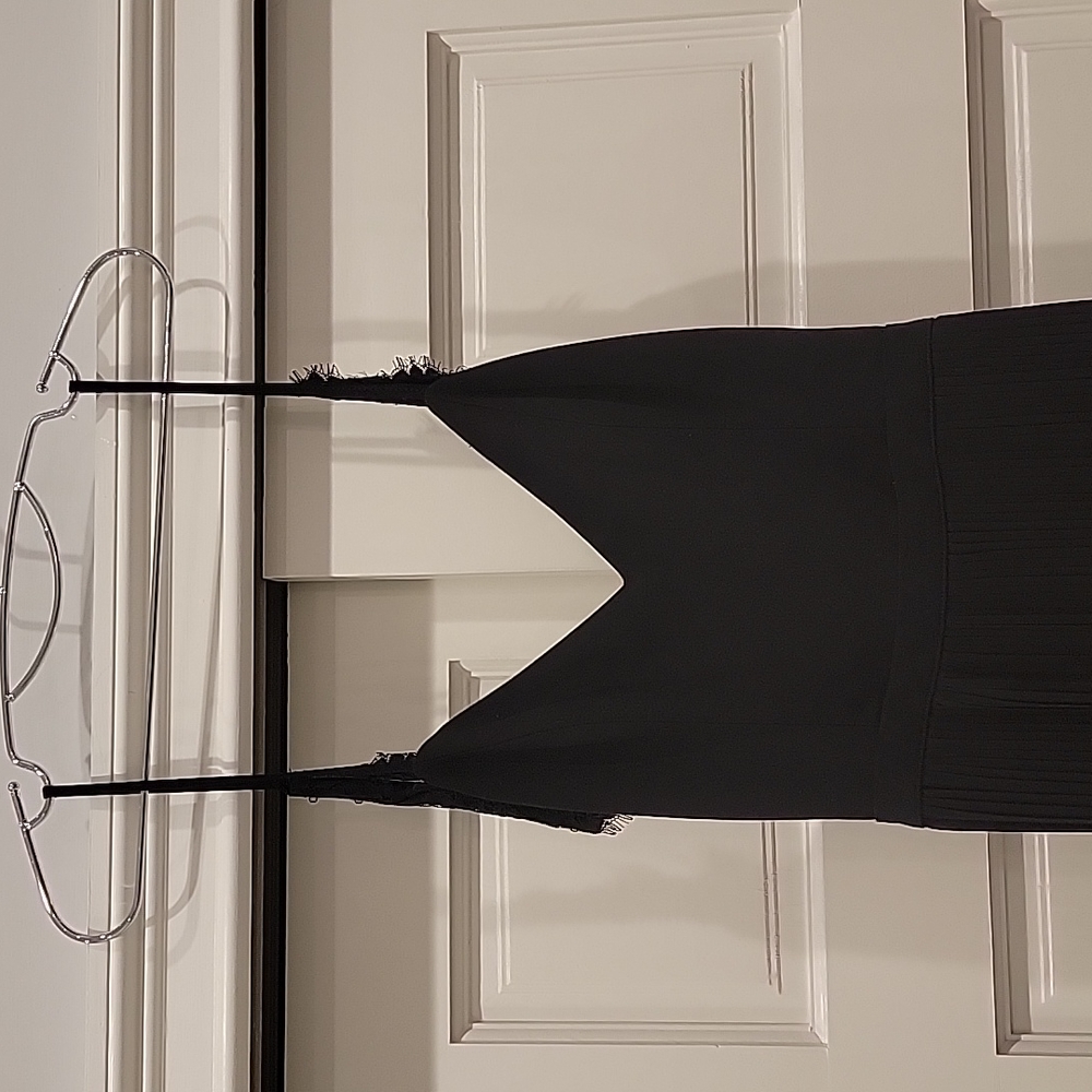Lovers and Friends open back with  maxi dresses medium in black.